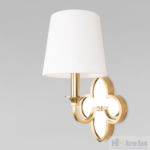 Бра LOFT IT Silence 10303W Brass, раздел каталога Бра с абажуром интернет-магазина Ночи Нет