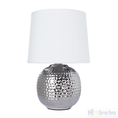 Настольная лампа Arte Lamp Merga A4001LT-1CC, раздел каталога Настольные лампы с абажуром интернет-магазина Ночи Нет