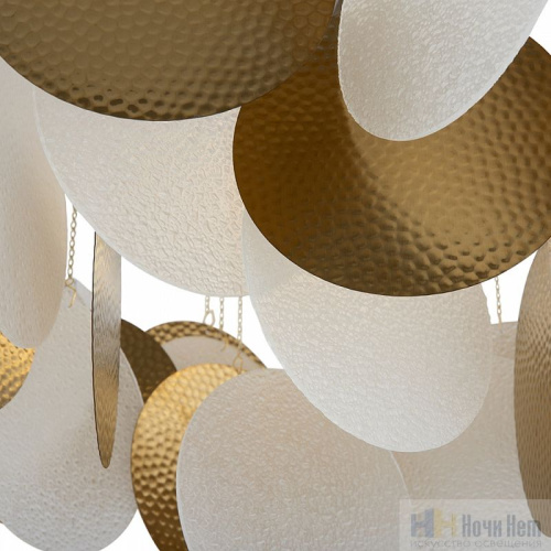 Люстра Freya Porto FR5104PL-06BS2, раздел каталога Стеклянные люстры интернет-магазина Ночи Нет