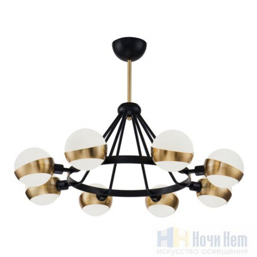 Люстра Freya Silvia FR5009PL-08B, раздел каталога Люстры с плафонами интернет-магазина Ночи Нет