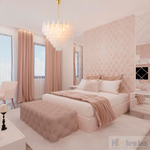 Люстра Crystal Lux FONTAIN SP18 GOLD 1802/318, раздел каталога Стеклянные люстры интернет-магазина Ночи Нет