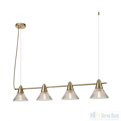 Люстра Lumion Corne 6596/4A, раздел каталога Люстры с плафонами интернет-магазина Ночи Нет