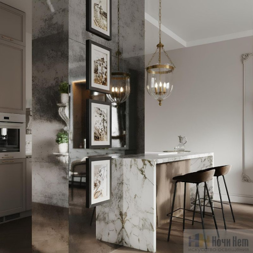 Люстра LOFT IT Incense 10455/4 CR, раздел каталога Люстры с плафонами интернет-магазина Ночи Нет