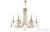 Люстра Crystal Lux VICTORIA SP6 GOLD/AMBER 3340/306, раздел каталога Хрустальные люстры интернет-магазина Ночи Нет