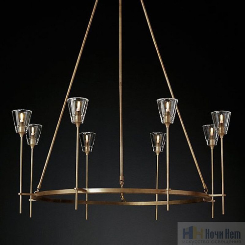 Люстра ImperiumLoft Torche De Verre 75676-22, раздел каталога Люстры с плафонами интернет-магазина Ночи Нет