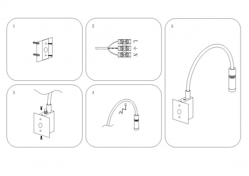 Подсветка светодиодная Lightstar Muro 808616, раздел каталога Подсветка на гибкой ножке интернет-магазина Ночи Нет