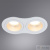Светильник встраиваемый Arte Lamp Alkes A2161PL-2WH, количество ламп - 2, площадь освещения - кв.м Светильник встраиваемый Arte Lamp Alkes A2161PL-2WH, раздел каталога Поворотные точечные светильники интернет-магазина Ночи Нет