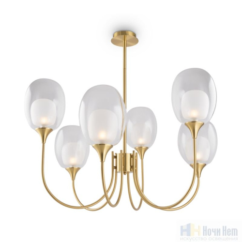 Люстра Maytoni Aura MOD016PL-06BS, раздел каталога Люстры с плафонами интернет-магазина Ночи Нет