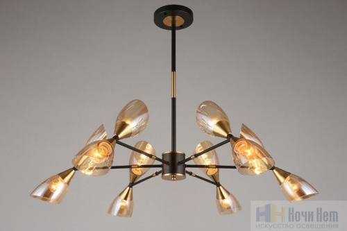 Люстра Omnilux Onno OML-66807-12, раздел каталога Люстры с плафонами интернет-магазина Ночи Нет