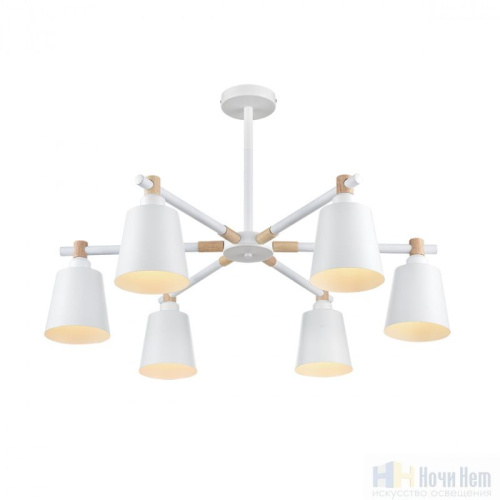 Люстра Lumion Rosalina 8097/6C, раздел каталога Люстры с плафонами интернет-магазина Ночи Нет