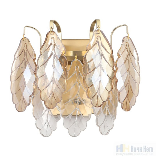 Бра Crystal Lux TREVI AP2 BRASS 3220/402, раздел каталога Хрустальные бра интернет-магазина Ночи Нет
