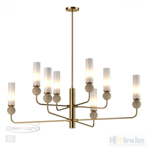 Люстра Odeon Light Lolla 6625/8, раздел каталога Люстры с плафонами интернет-магазина Ночи Нет