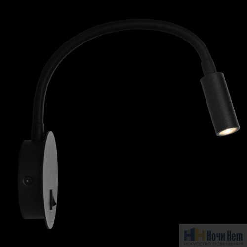 Бра Loft IT Stick 10010BK, раздел каталога Подсветка на гибкой ножке интернет-магазина Ночи Нет