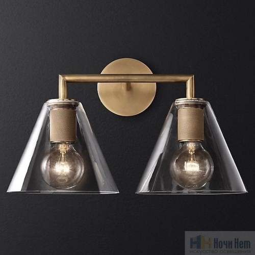 Бра ImperiumLoft RH Utilitaire 123267-22, раздел каталога Бра с плафоном интернет-магазина Ночи Нет