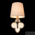 Бра LOFT IT Silence 10303W Nickel, количество ламп - 1, площадь освещения - 2 кв.м Бра LOFT IT Silence 10303W Nickel, раздел каталога Бра с абажуром интернет-магазина Ночи Нет