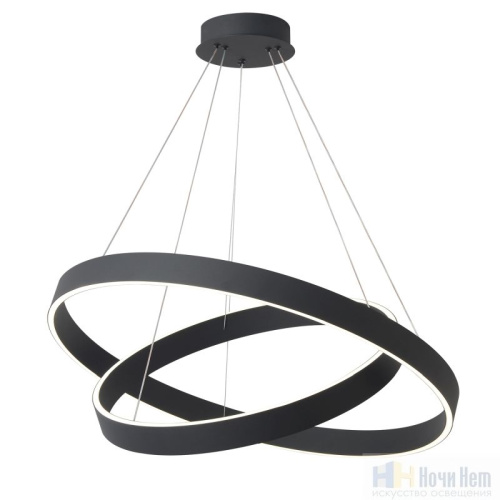 Люстра Crystal Lux TRON SP123W LED BLACK 4040/302, раздел каталога Светодиодные люстры интернет-магазина Ночи Нет
