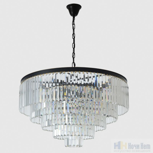 Люстра Crystal Lux MAXIME SP13 BLACK 2412/312, раздел каталога Хрустальные люстры интернет-магазина Ночи Нет