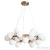 Люстра Arte Lamp Bolla-Piccolo A3988SP-25AB, количество ламп - 25, площадь освещения - 1,25 кв.м Люстра Arte Lamp Bolla-Piccolo A3988SP-25AB, раздел каталога Люстры с плафонами интернет-магазина Ночи Нет