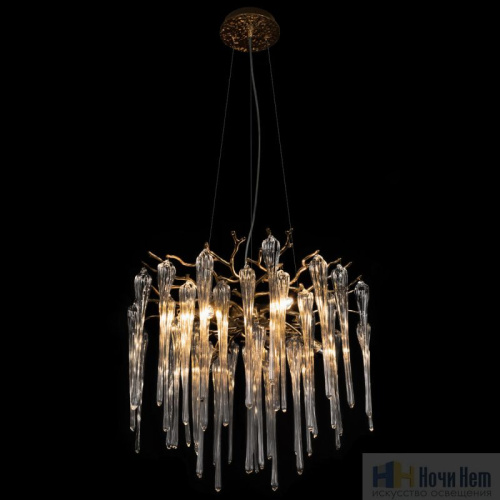 Люстра LOFT IT Waterfall 10350/460 AB, раздел каталога Стеклянные люстры интернет-магазина Ночи Нет