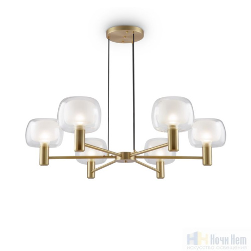 Люстра Maytoni Vision MOD411PL-06G, раздел каталога Люстры с плафонами интернет-магазина Ночи Нет