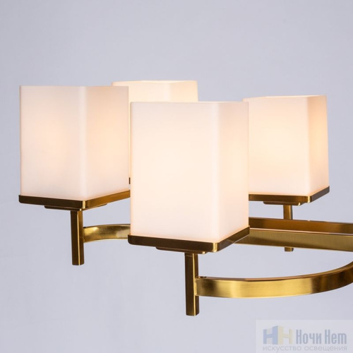 Люстра Divinare Fawaris 4504/17 LM-8, раздел каталога Люстры с плафонами интернет-магазина Ночи Нет