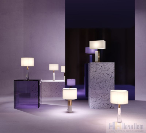 Настольная лампа Maytoni Bianco Z030TL-01BS2, раздел каталога Настольные лампы с абажуром интернет-магазина Ночи Нет