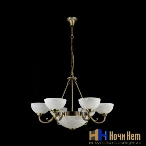 Люстра Freya Herbert FR2012-PL-09-BZ, раздел каталога Люстры с плафонами интернет-магазина Ночи Нет