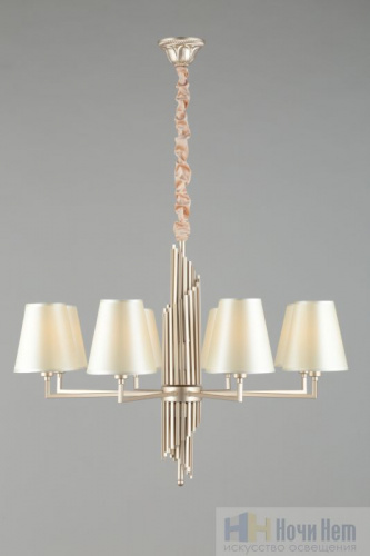 Люстра подвесная Omnilux Porlezza OML-72203-08, раздел каталога Люстры с абажурами интернет-магазина Ночи Нет