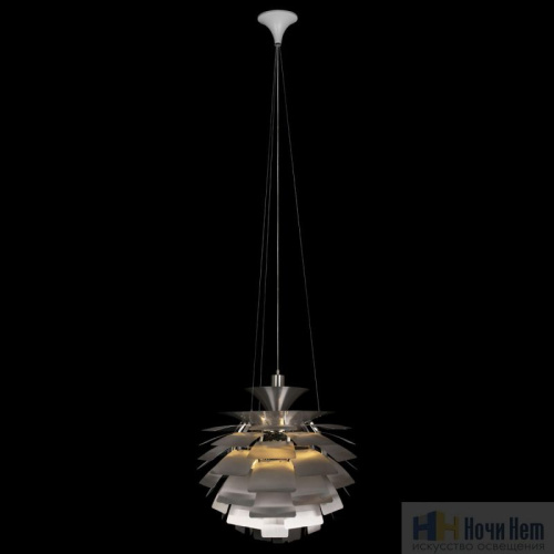 Светильник подвесной LOFT IT Artichoke 10156/600 Silver, раздел каталога Подвесы 1 лампа интернет-магазина Ночи Нет