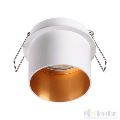 Встраиваемый светильник Novotech Butt 370432, раздел каталога Точечные светильники металл интернет-магазина Ночи Нет
