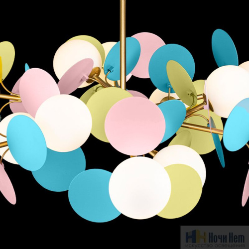Люстра Loft IT Matisse 10008/12 mult, раздел каталога Люстры с плафонами интернет-магазина Ночи Нет