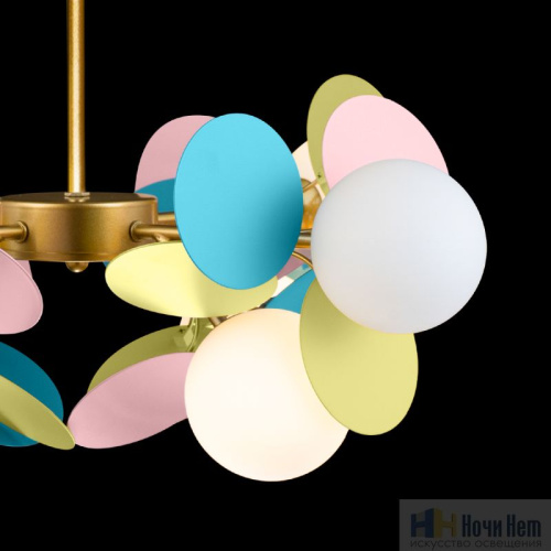 Люстра Loft IT Matisse 10008/8 mult, раздел каталога Люстры с плафонами интернет-магазина Ночи Нет