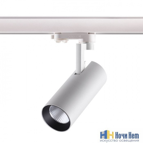 картинка Светильник трековый трехфазный Novotech Helix 358255 от магазина Ночи Нет!