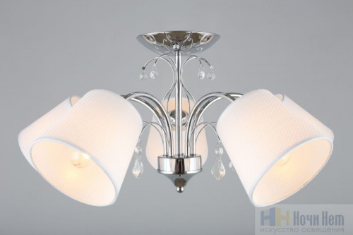 Люстра Omnilux Novello OML-56307-05, раздел каталога Люстры с абажурами интернет-магазина Ночи Нет