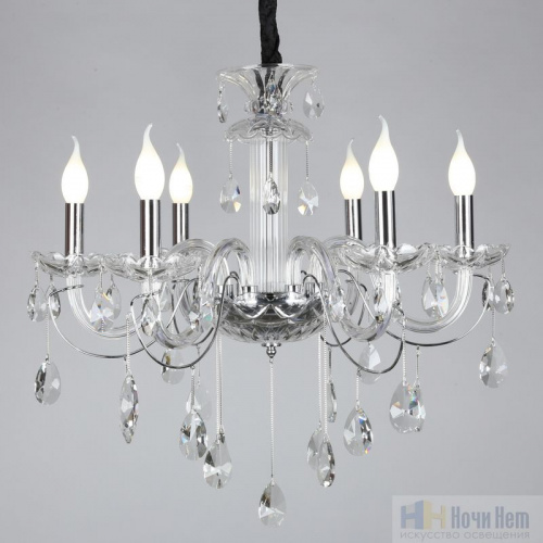 Люстра Omnilux Valledoria OML-70203-06, раздел каталога Хрустальные люстры интернет-магазина Ночи Нет