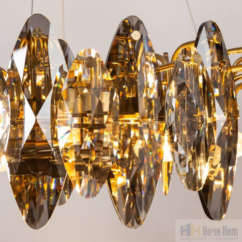 Люстра Divinare Ophelia 7203/17 LM-8, раздел каталога Стеклянные люстры интернет-магазина Ночи Нет