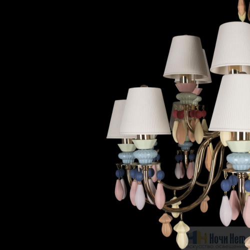 Люстра Loft IT Grace 10203/12+8 Mult, раздел каталога Люстры с абажурами интернет-магазина Ночи Нет