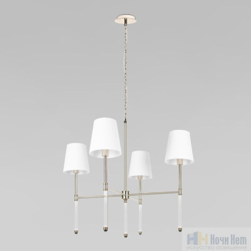 Люстра LOFT IT Cosy 10308 Nickel, раздел каталога Люстры с абажурами интернет-магазина Ночи Нет