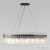 Люстра LOFT IT Nevada 10297/1000 Pearl black, раздел каталога Люстры с плафонами интернет-магазина Ночи Нет