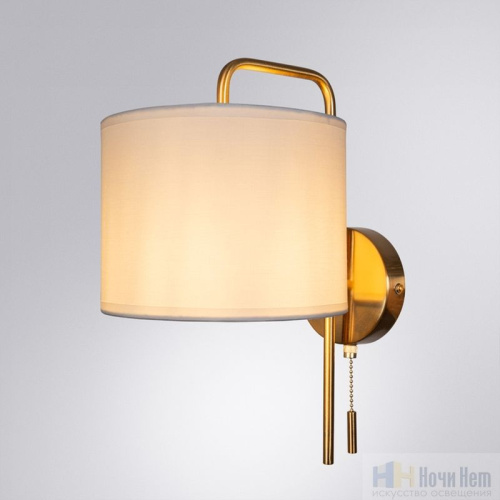 Бра Arte Lamp Rupert A5024AP-1PB, раздел каталога Бра с абажуром интернет-магазина Ночи Нет
