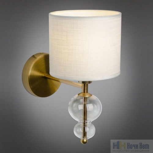 Бра Omnilux Amelia OML-56701-01, раздел каталога Бра с абажуром интернет-магазина Ночи Нет