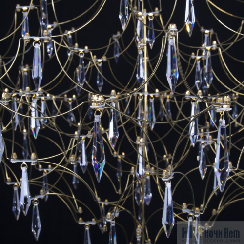 Люстра Loft IT Mira 10259/1000 Gold Asfour, раздел каталога Большие люстры интернет-магазина Ночи Нет