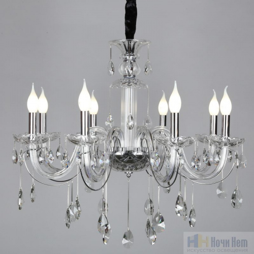 Люстра Omnilux Valledoria OML-70203-08, раздел каталога Хрустальные люстры интернет-магазина Ночи Нет
