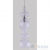 Светильник подвесной Crystal Lux Iris SP1 A transparent, количество ламп - 1, площадь освещения - 2,5 кв.м Светильник подвесной Crystal Lux Iris SP1 A transparent, раздел каталога Подвесы 1 лампа интернет-магазина Ночи Нет