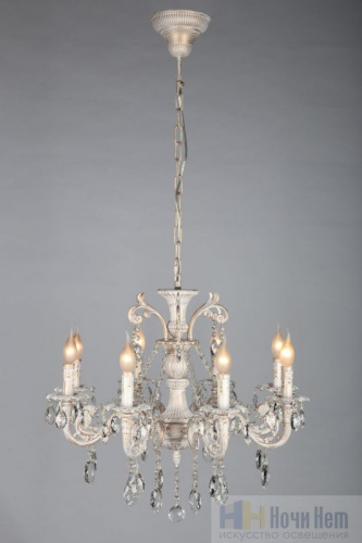 Люстра подвесная Omnilux Martina OML-79003-08, раздел каталога Хрустальные люстры интернет-магазина Ночи Нет