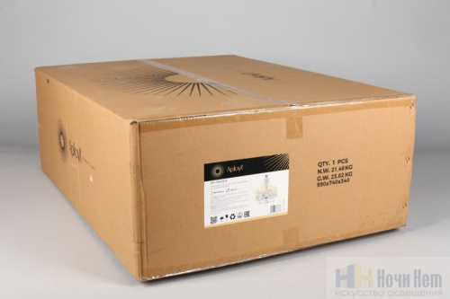 Люстра Aployt Lara APL.710.03.15, раздел каталога Люстры с абажурами интернет-магазина Ночи Нет