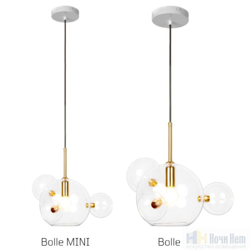 Светильник подвесной LOFT IT Bolle 2027-P4 mini, раздел каталога Подвесы 1 лампа интернет-магазина Ночи Нет