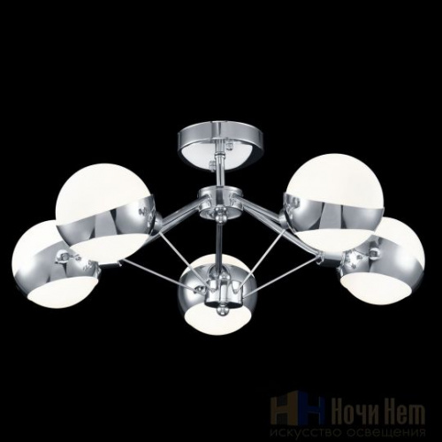 Люстра Freya Silvia FR5009CL-05CH, раздел каталога Люстры с плафонами интернет-магазина Ночи Нет