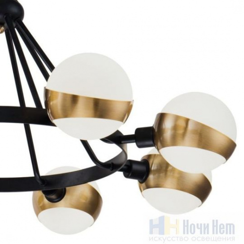 Люстра Freya Silvia FR5009PL-08B, раздел каталога Люстры с плафонами интернет-магазина Ночи Нет