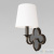 Бра LOFT IT Silence 10303W/B Copper black, количество ламп - 1, площадь освещения - 2 кв.м Бра LOFT IT Silence 10303W/B Copper black, раздел каталога Бра с абажуром интернет-магазина Ночи Нет
